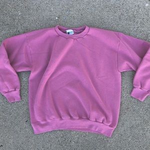Pink vintage crewneck